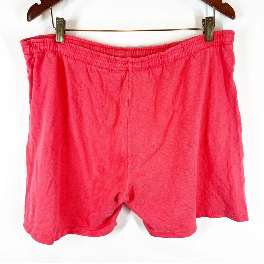 Vintage Champion Logo Sweat Shorts - Picture 5 of 6